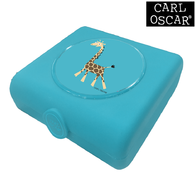 Sandwichbox Carl Oscar Blue Giraffe