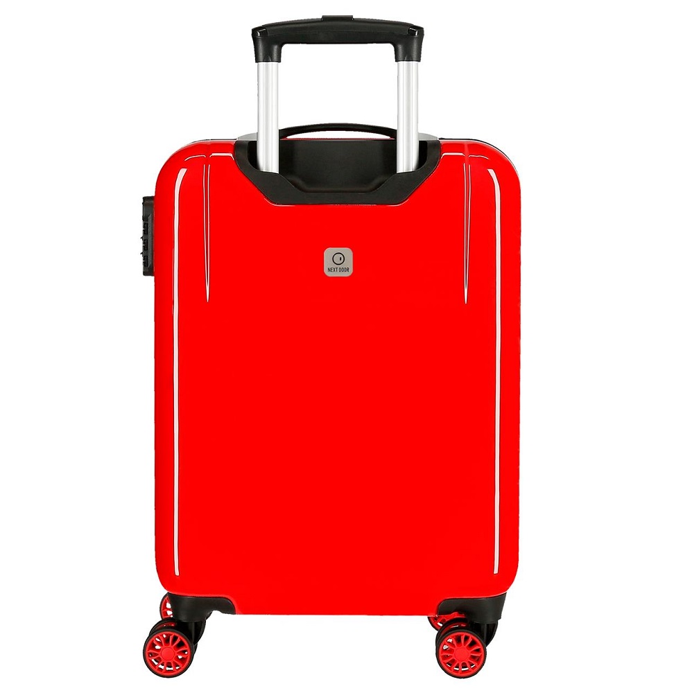 Resväska barn Bilar röd ABS