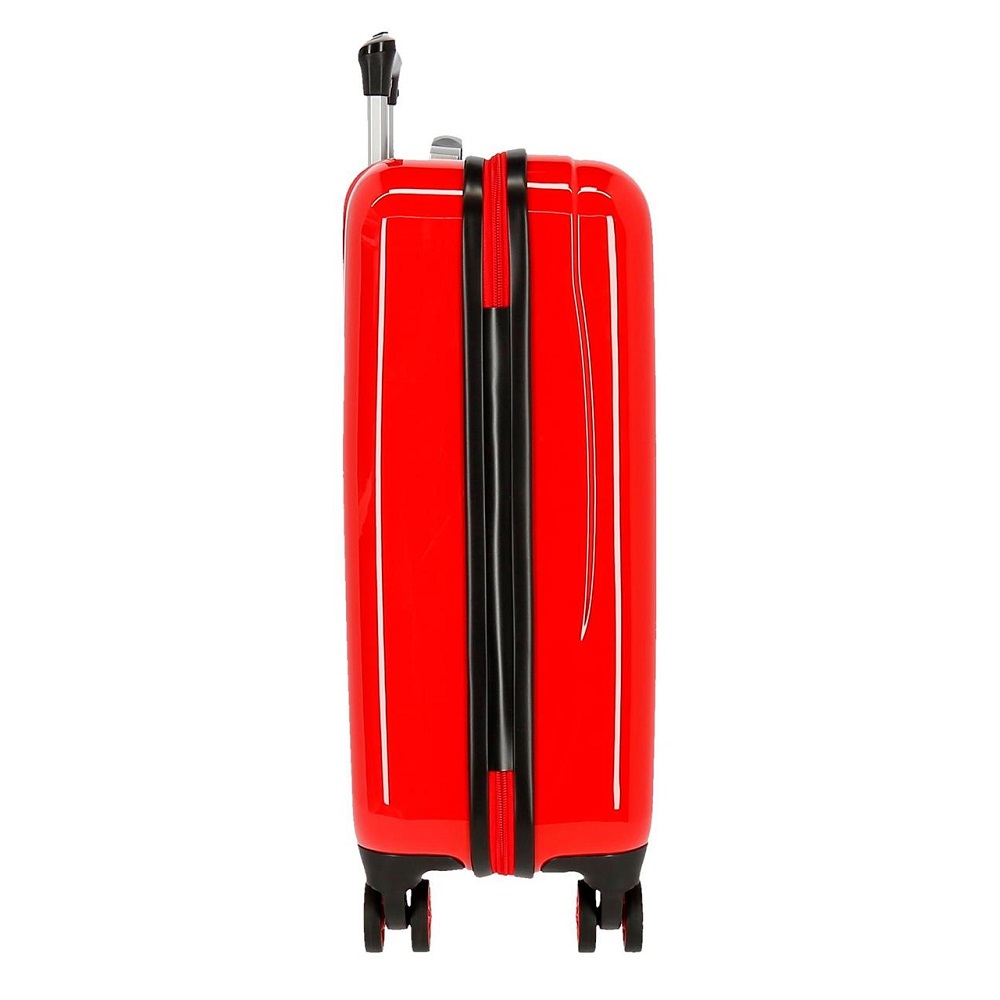 Resväska barn Bilar röd ABS