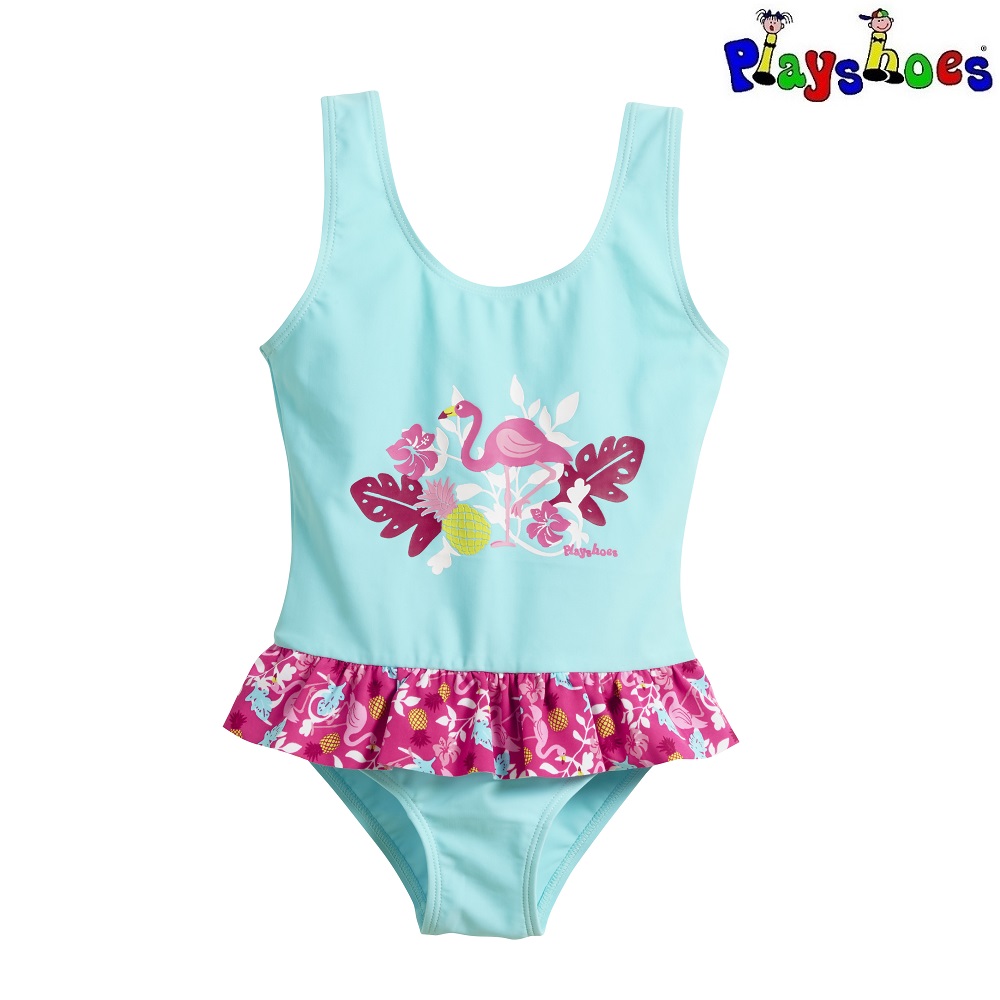 Lasten uimapuku Playshoes Flamingo