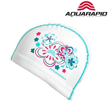 Lasten uimalakki Aquarapid White