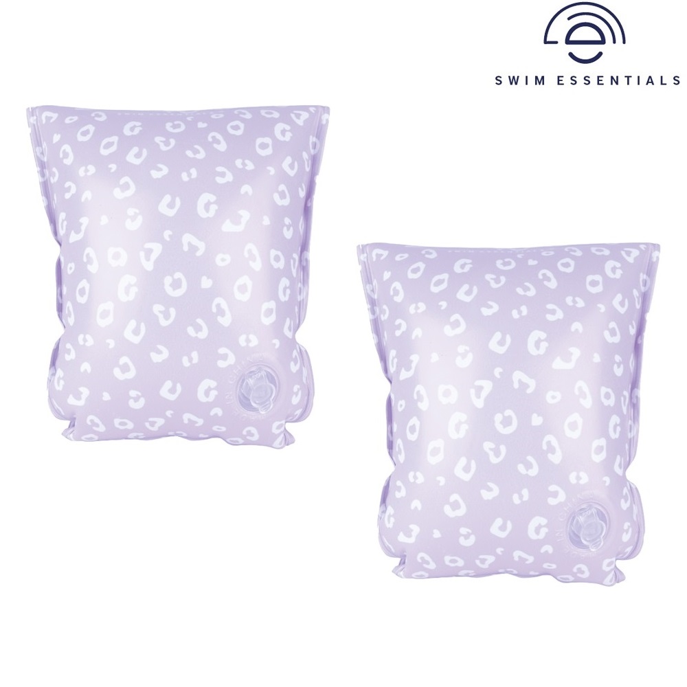Uimakellukkeet Swim Essentials Lilac Leopard