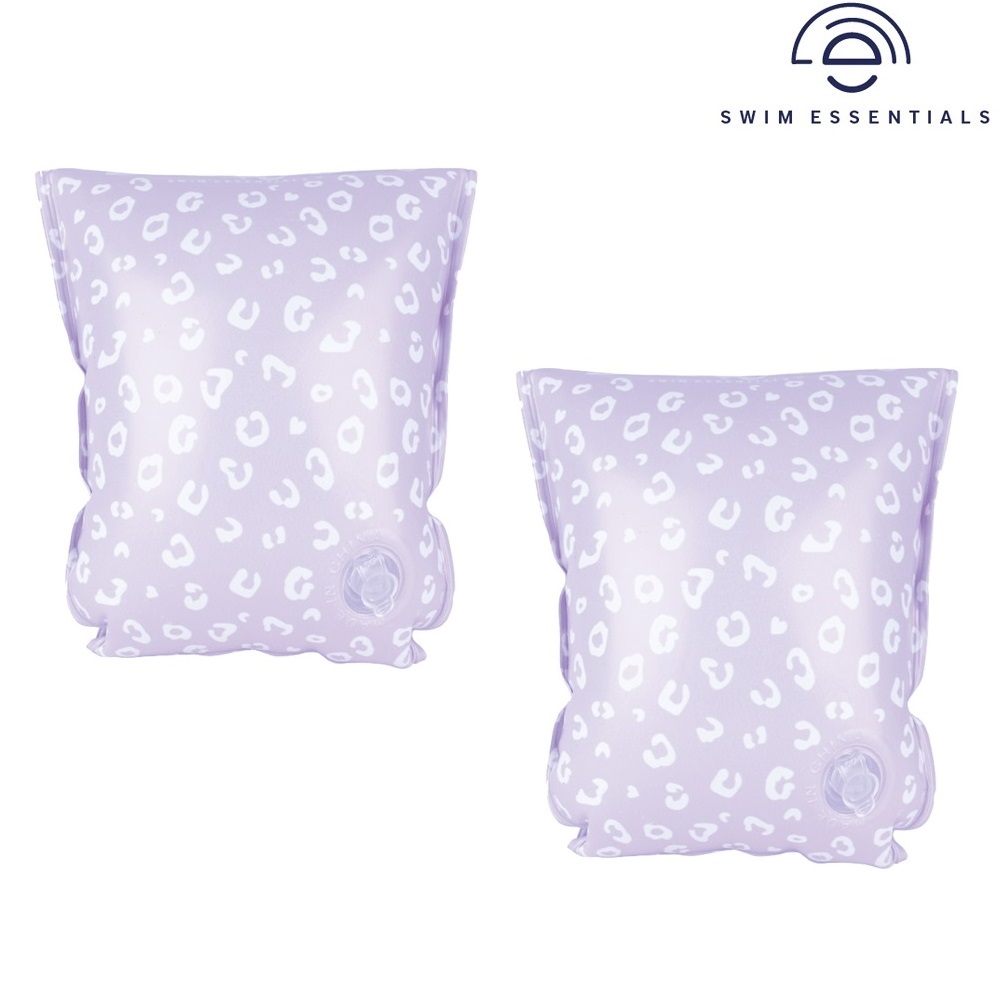 Uimakellukkeet Swim Essentials Lilac Leopard