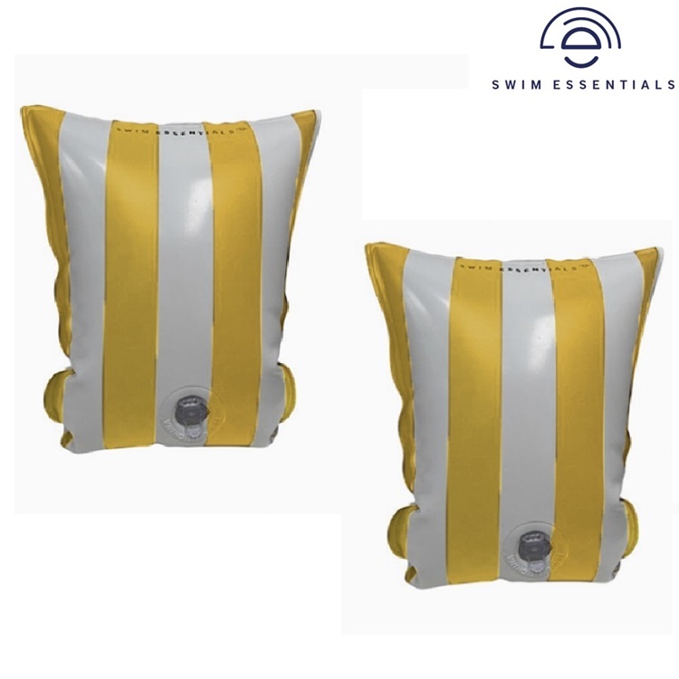 Swim Essentials Uimakellukkeet - Yellow Striped