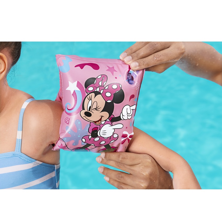 Lasten uimakellukkeet Bestway Minnie Mouse Pink