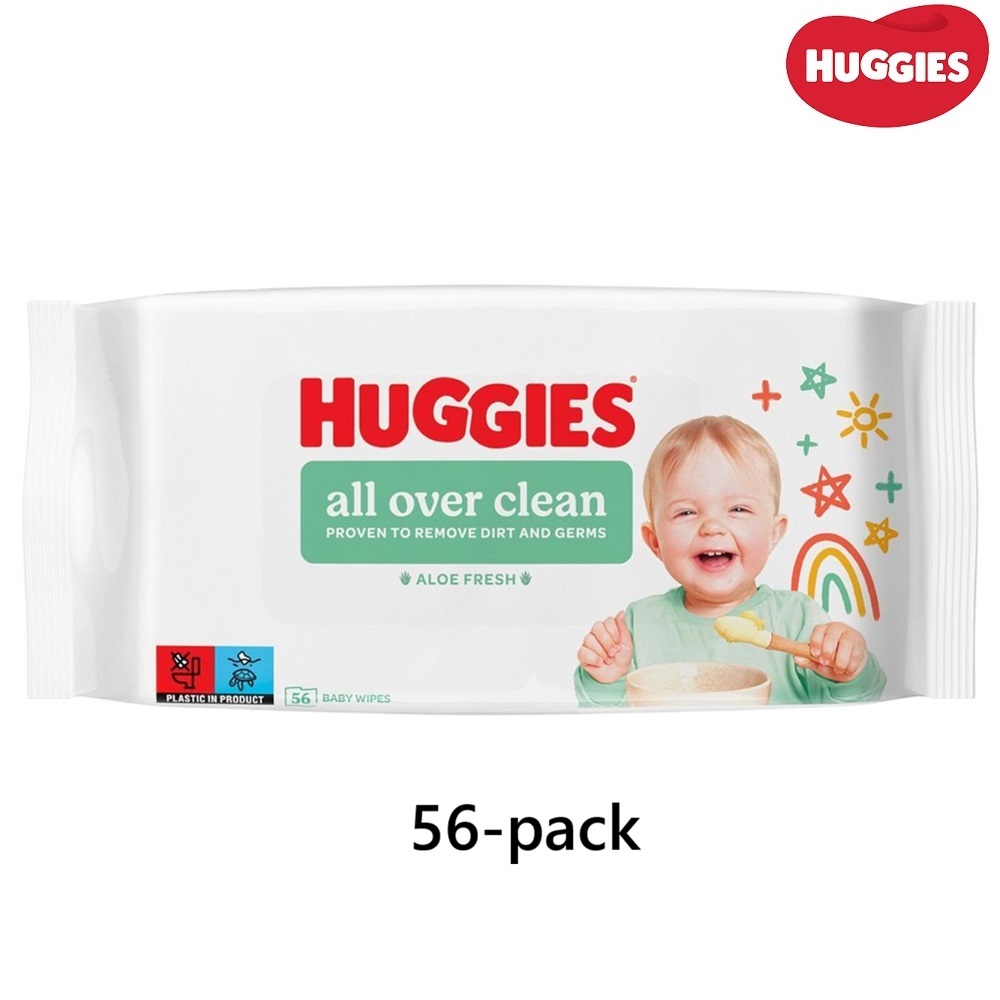 Huggies Wet Vipes Clean All Over