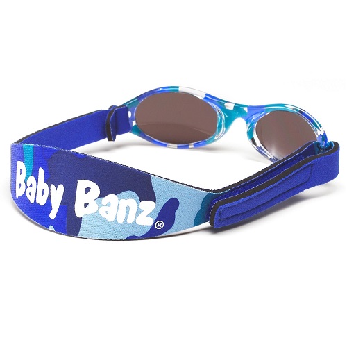 Solglasögon baby Babybanz Blue Camo