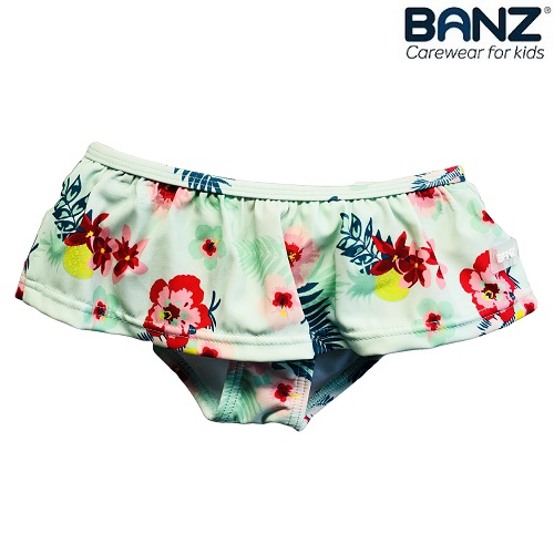 Lasten bikinihousut Banz Mint Floral