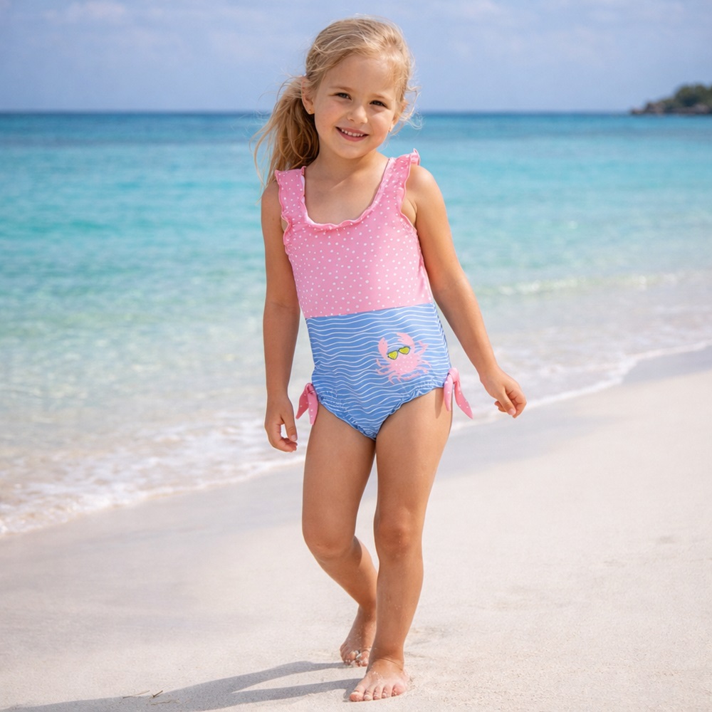Tyttöjen uimapuku Playshoes Crab Tyttöjen uimapuku Playshoes Crab