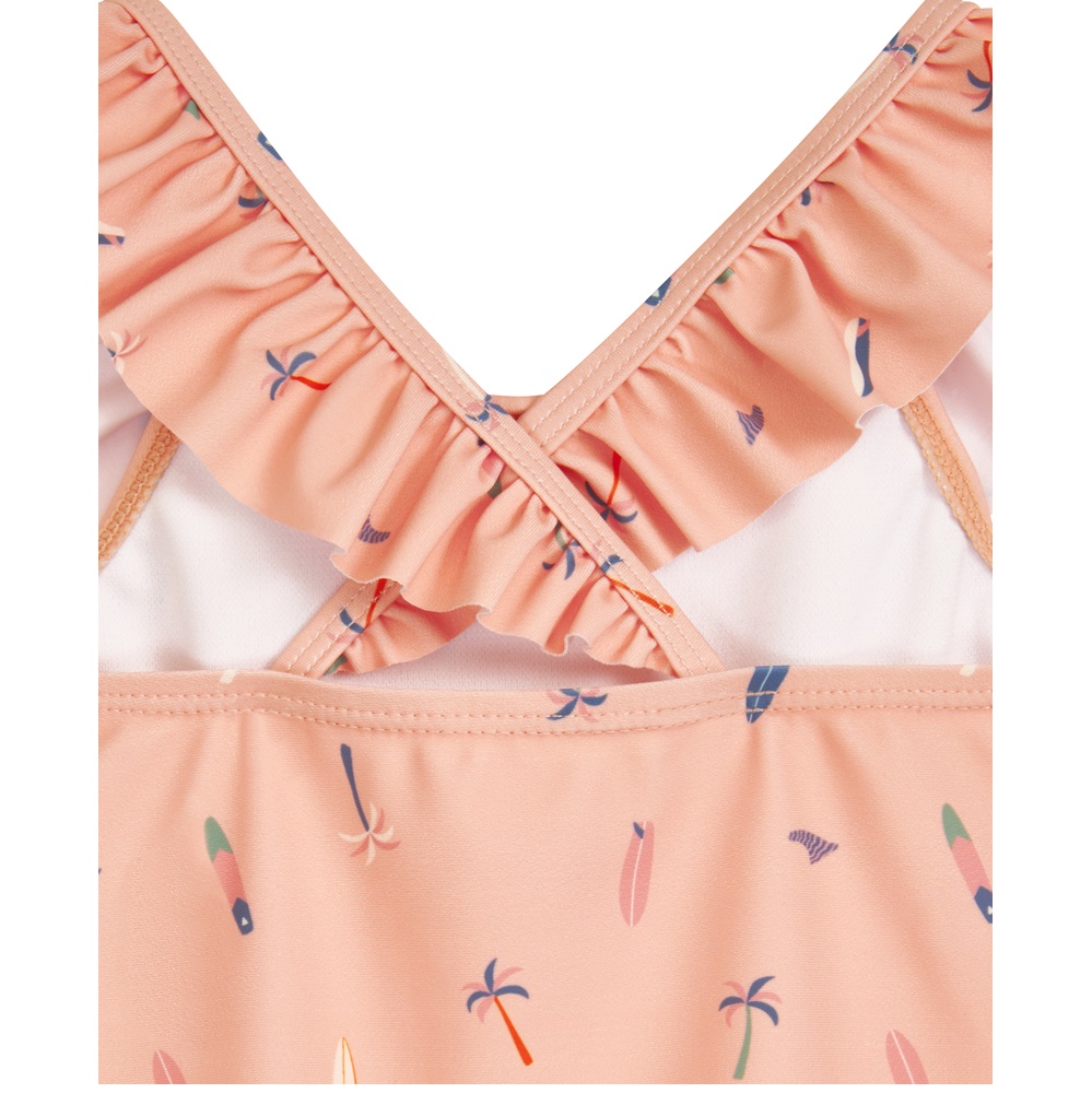 Tyttöjen uimapuku Playshoes Surfboard Pink