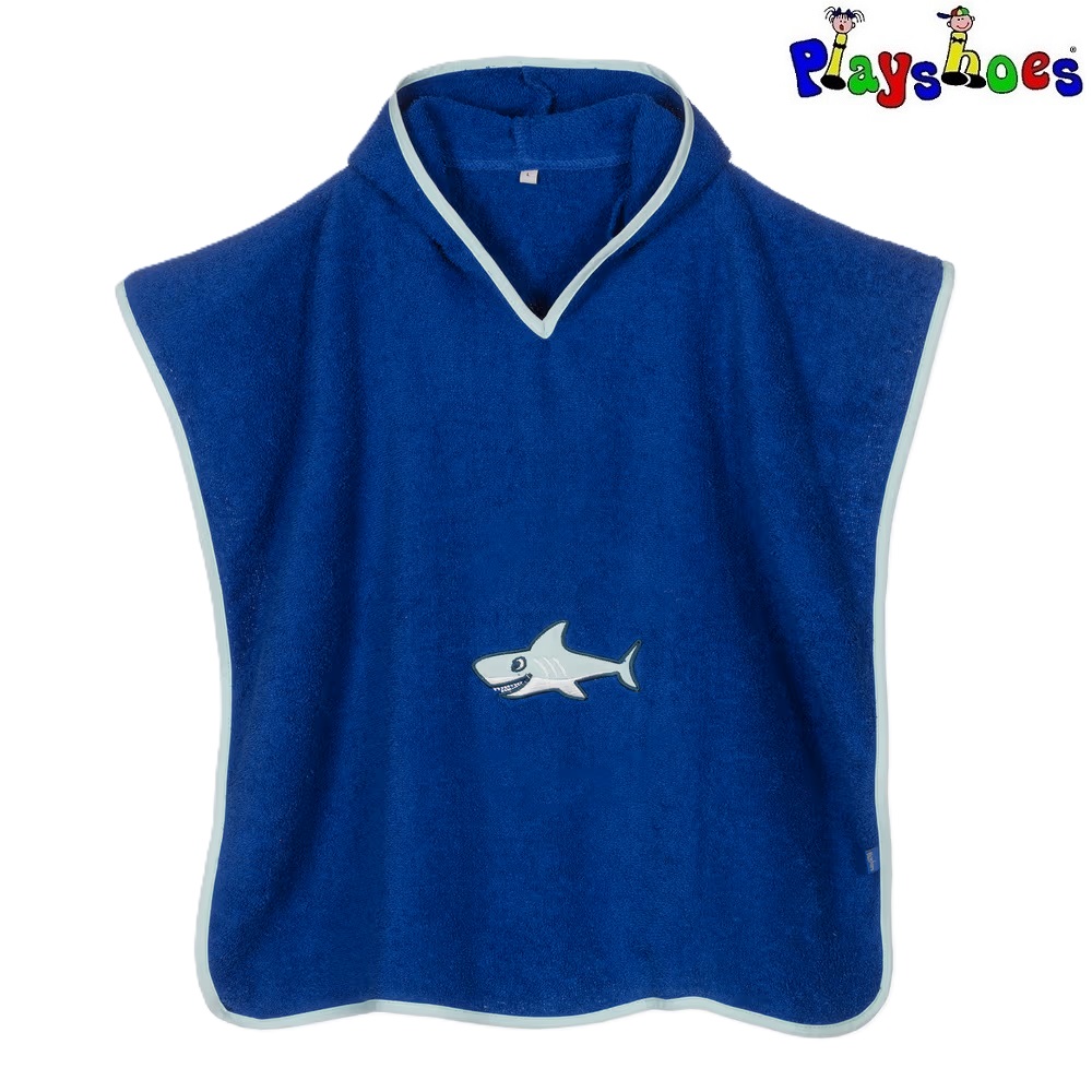 Lasten Huppupyyhe - Playshoes Shark