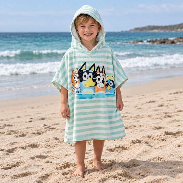 Lasten Huppupyyhe - Swim Essentials Bluey