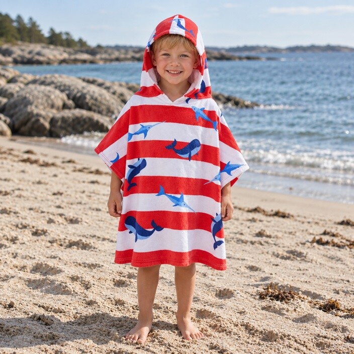 Lasten Huppupyyhe - Swim Essentials Whale