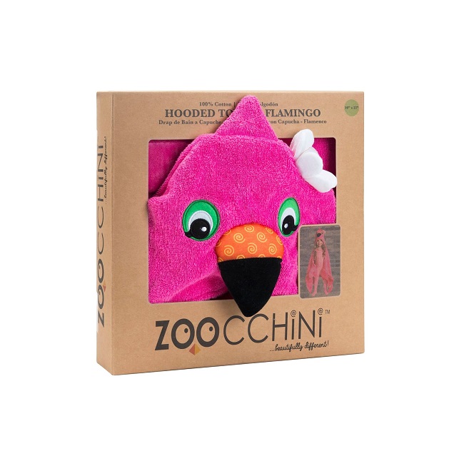 Lasten kylpytakki Zoocchini Flamingo