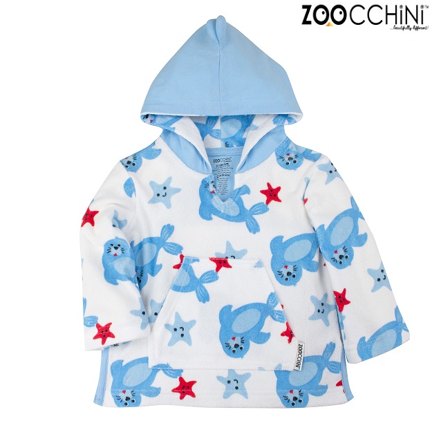 Kylpyponcho Zoocchini Seal