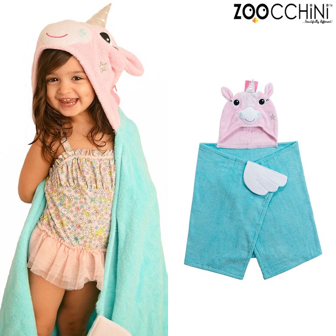 Lasten kylpytakki Zoocchini Unicorn