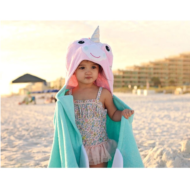 Lasten kylpytakki Zoocchini Unicorn