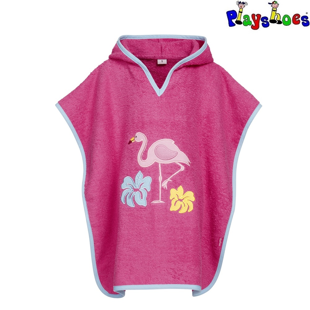 Lasten Huppupyyhe - Playshoes Flamingo Lasten Huppupyyhe - Playshoes Flamingo