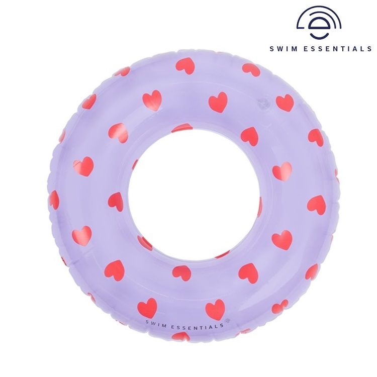 Uimarengas Swim Essentials Lilac Hearts