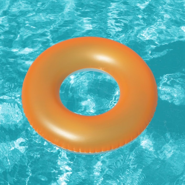 Uimarengas Bestway Frosted Neon Orange XL
