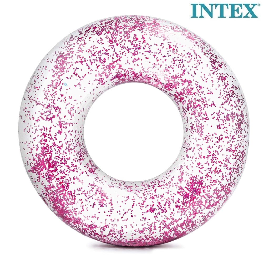 Intex Uimarengas - Glitter Tube Pink