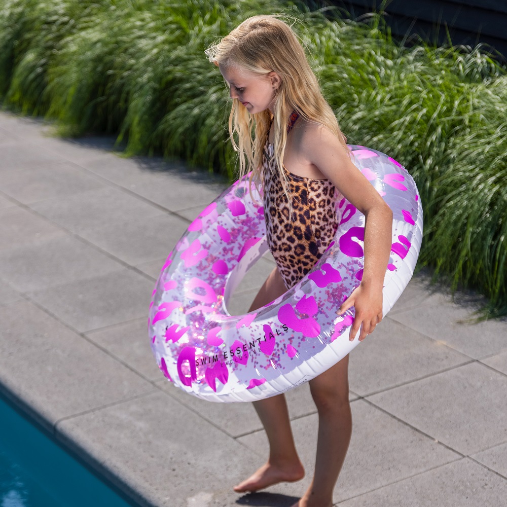 Uimarengas Swim Essentials Neon Leopard XL