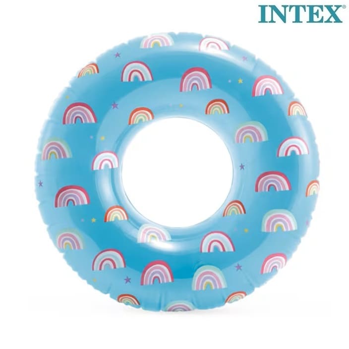 Lasten uimarengas XL Intex Whimsicals Rainbows