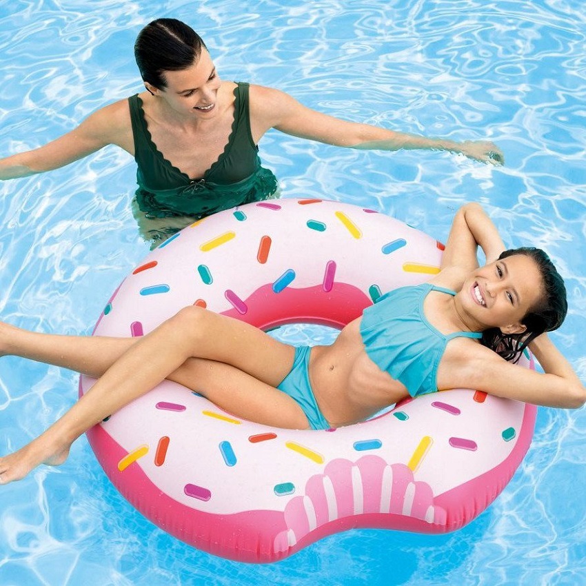 Uimarengas XL Intex Pink Donut