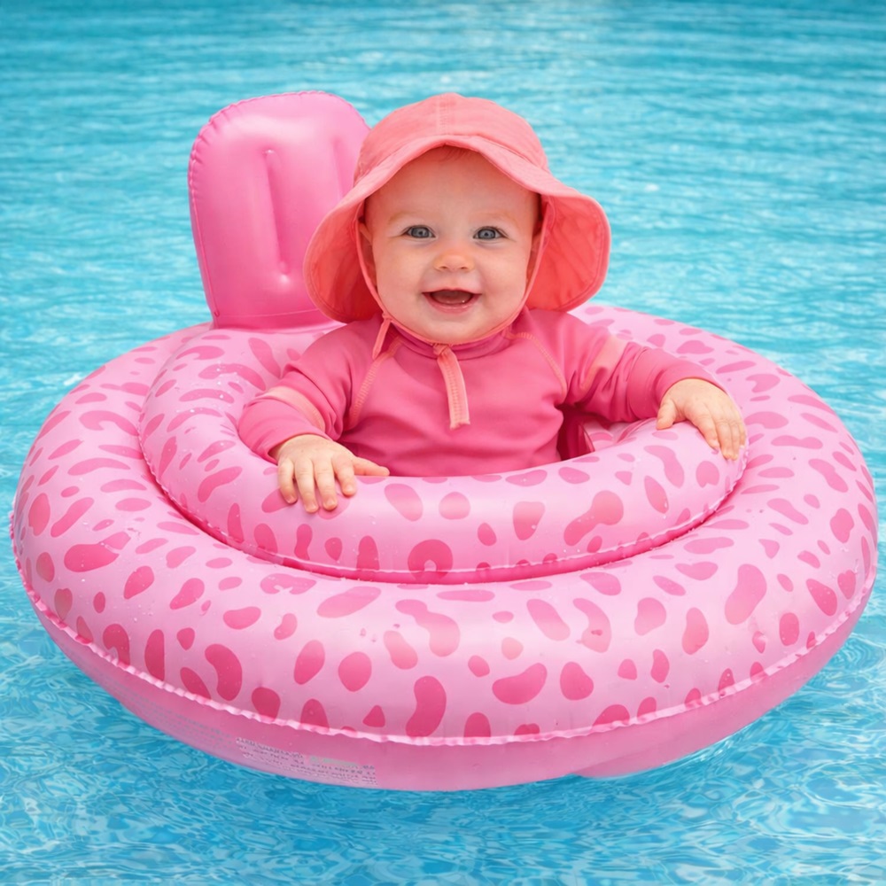 Vauvan Uimarengas - Swim Essentials Leopard Pink Vauvan Uimarengas - Swim Essentials Leopard Pink