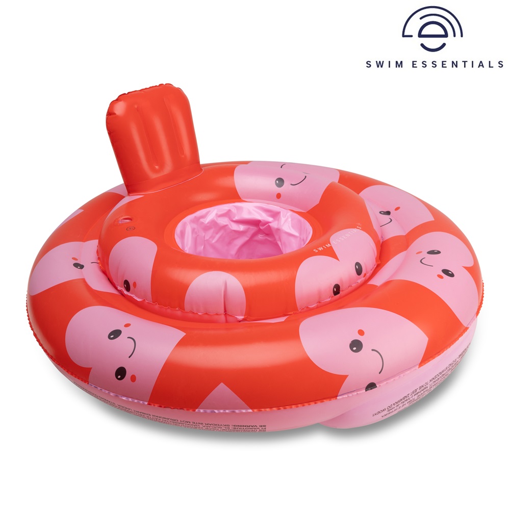 Vauvan uimarengas Swim Essentials Pink Hearts