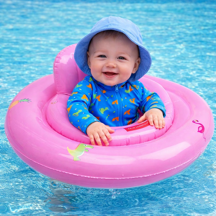 Vauvan Uimarengas - Swim Essentials Tropical Pink Vauvan Uimarengas - Swim Essentials Tropical Pink