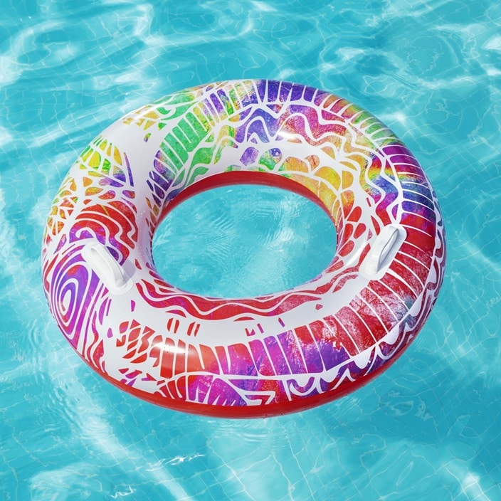 Uimarengas Bestway Summer Swirl XL Red