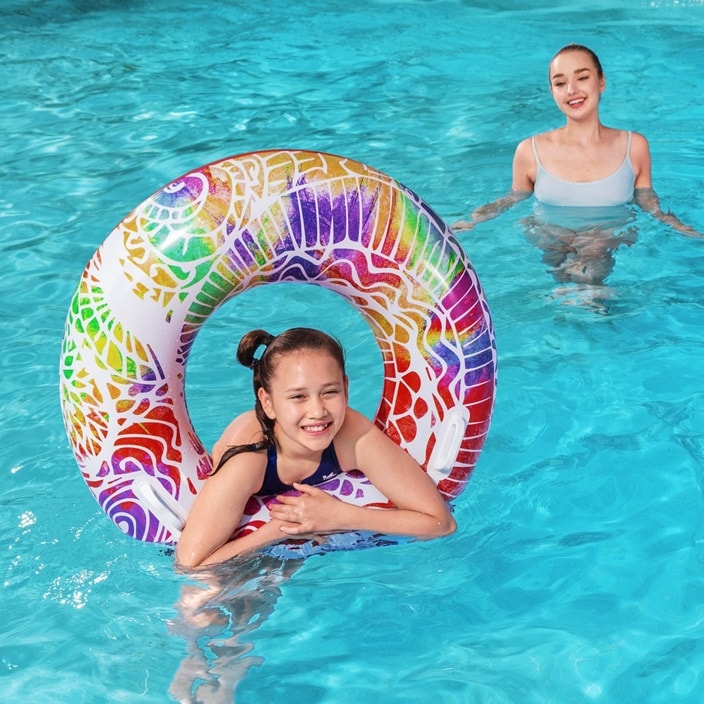 Uimarengas Bestway Summer Swirl XL Red