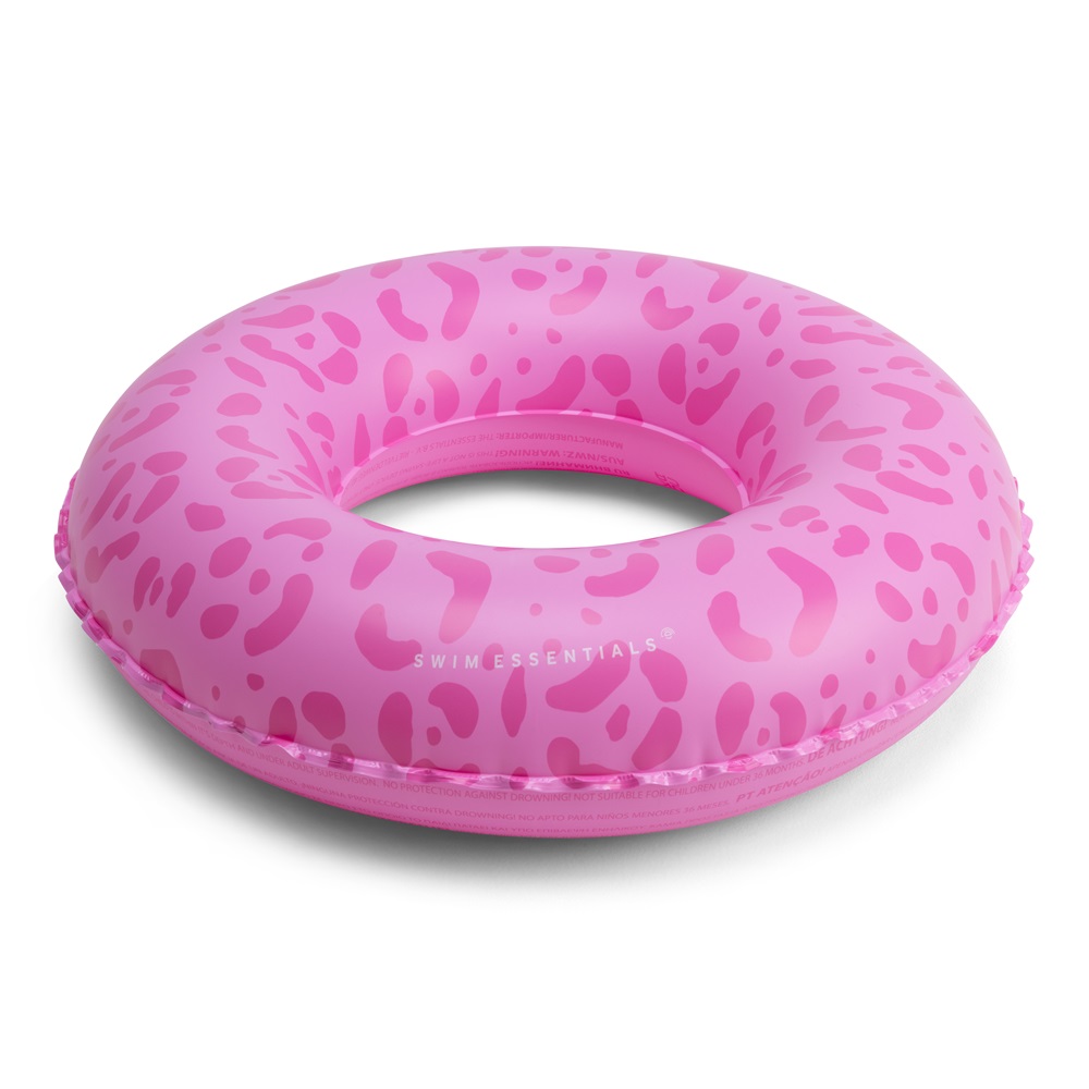 Lasten uimarengas Swim Essentials Pink Leopard