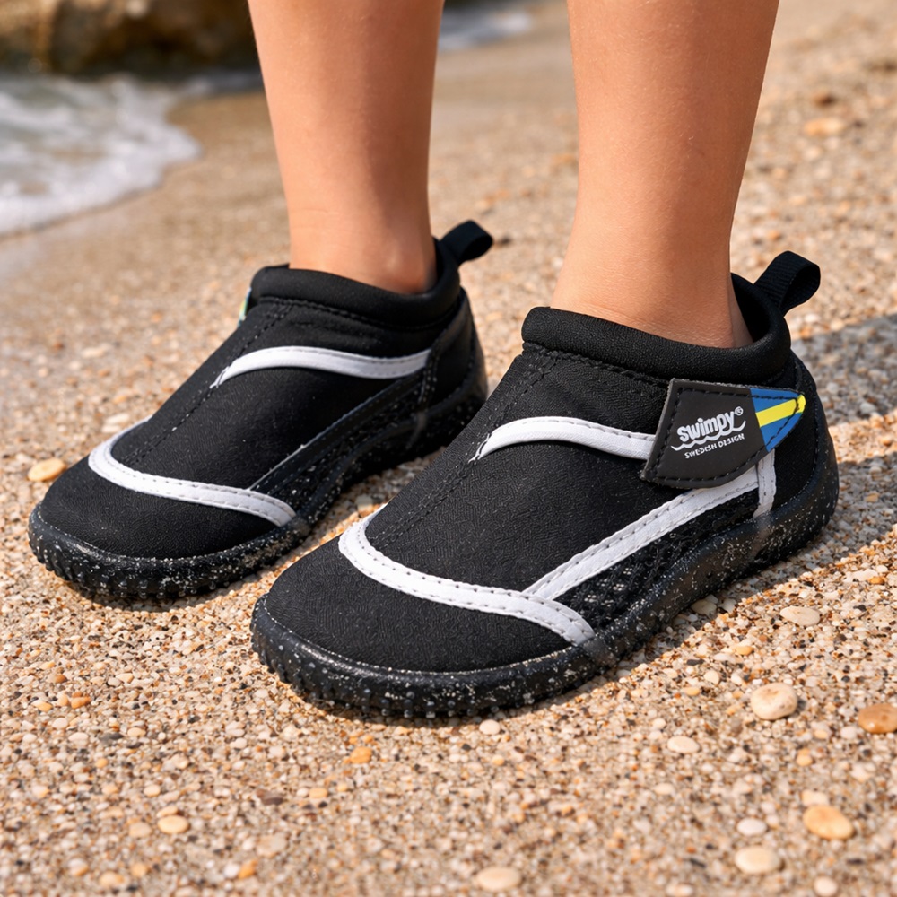 Lasten Uimakengät - Swimpy Musta