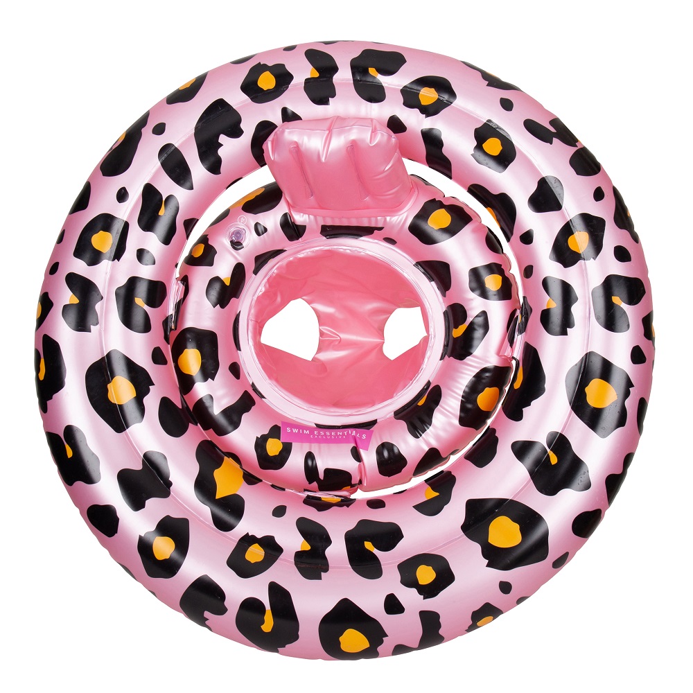 Vauvan uimarengas Swim Essentials Pink Leopard