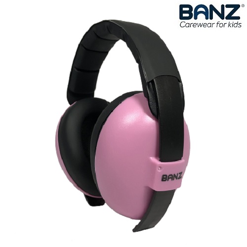 Vauvan kuulonsuojaimet Banz Pink