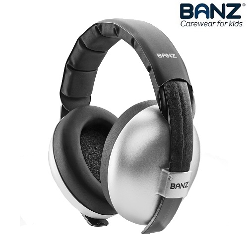 Vauvan kuulonsuojaimet Banz Silver