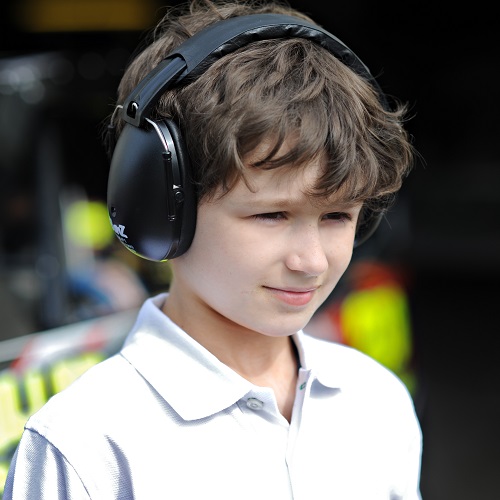 Lasten kuulonsuojaimet Banz Kidz Black Onyx