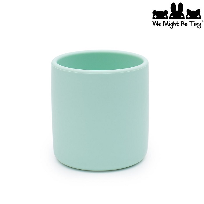 Silikonikuppi We Might Be Tiny Grip Cup Mint