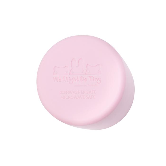 Silikonikuppi We Might Be Tiny Grip Cup Powder Pink