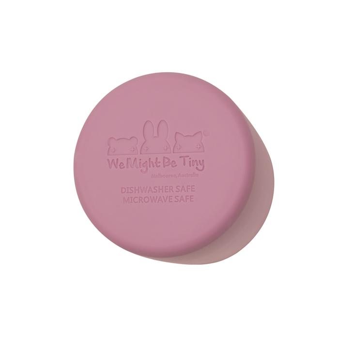 Silikonikuppi We Might Be Tiny Grip Cup Dusty Rose