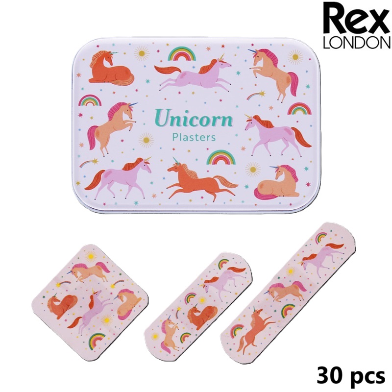 Lasten Laastarit - Rex London Unicorns
