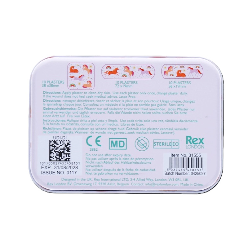 Lasten Laastarit - Rex London Unicorns