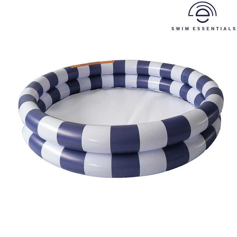 Swim Essentials Puhallettava Lastenallas - Blue & White Stripes