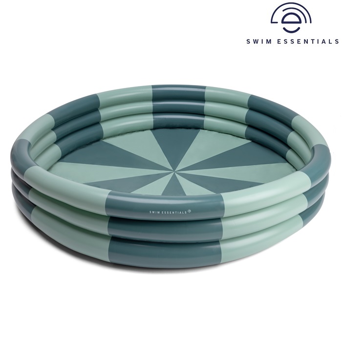 Puhallettava Lastenallas Green Stripes