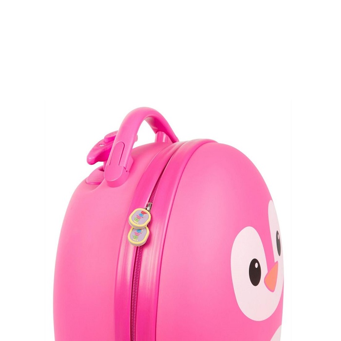 Lasten matkalaukku Boppi Tiny Trekker Pink Penguin