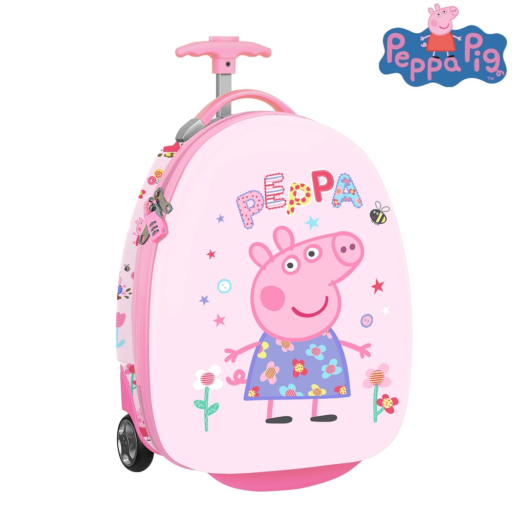 Lasten matkalaukku Peppa Pig Having Fun