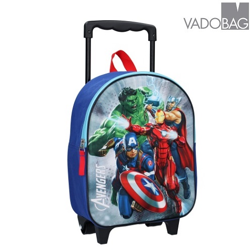 Lasten vetolaukku ja reppu Avengers sininen