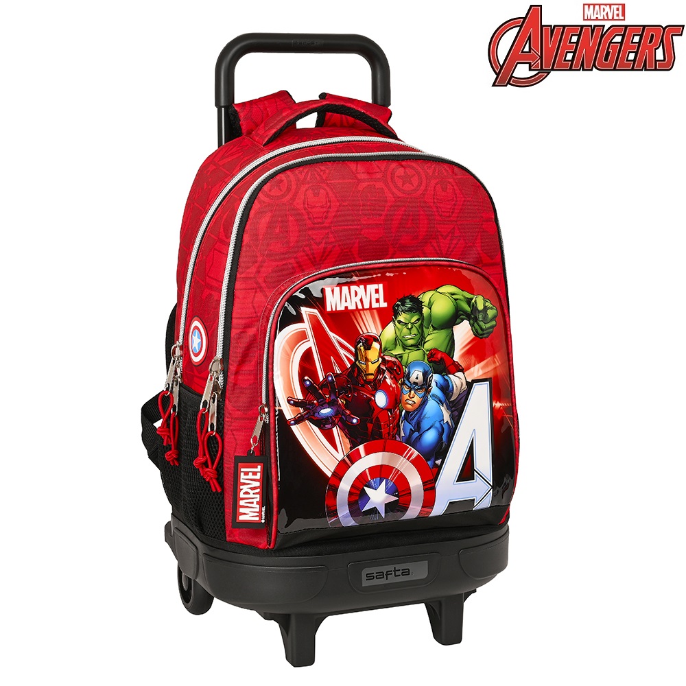 Lasten matkalaukku Avengers Infinity Trolley Backpack